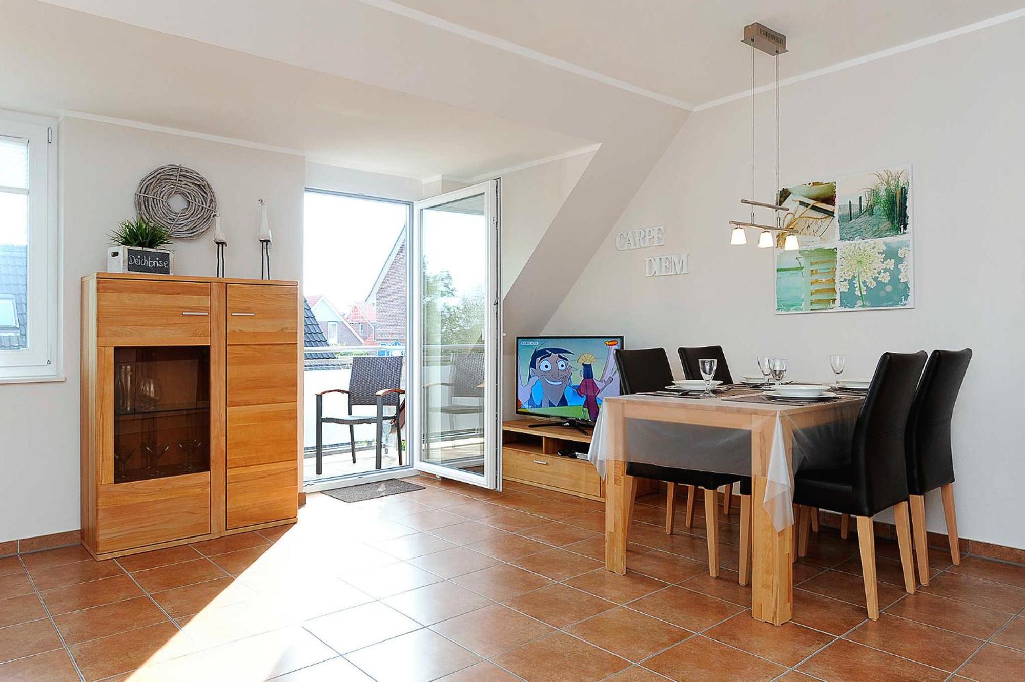 Ferienwohnungen Am Kajedeich Bensersiel Kamer foto